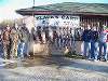 CHARLES AYERS AND  HIS FAMILY POSE WITH THEIR DAYS CATCH.  BIG FISH WERE  37LBS. (RELEASED), 36LBS, 34LBS, AND 26LBS.  FIVE MORE FISH  WERE RELEASED TODAY 1-31-09