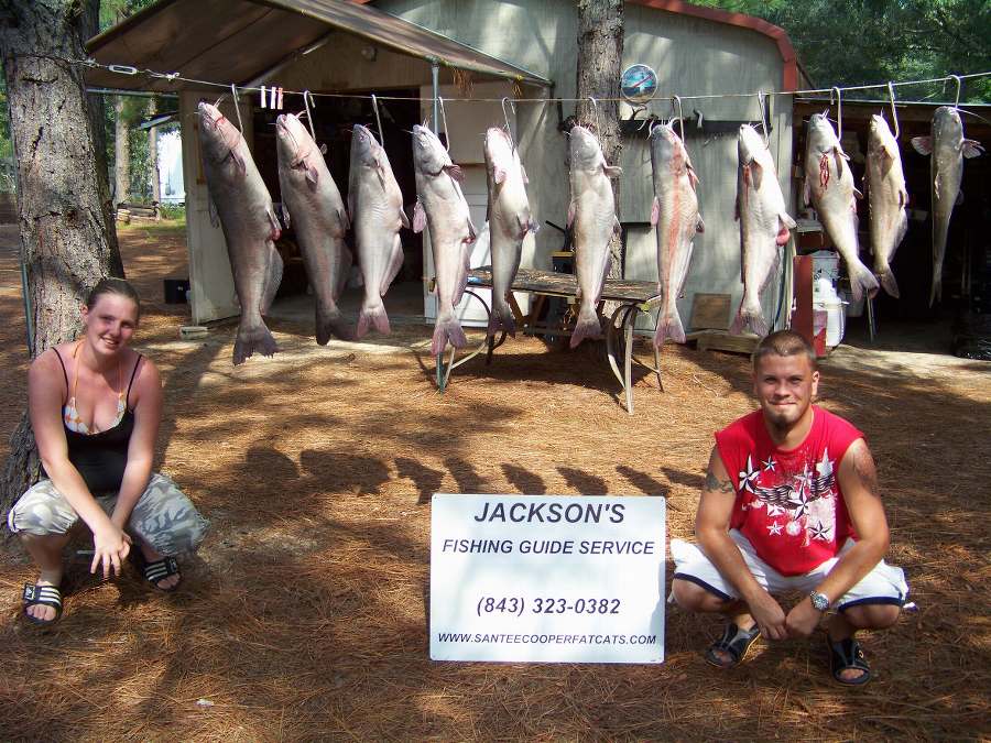 Jasmine and Ryan showing off their days catch!  9-7-08