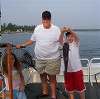 MR. TOM JOHNSON WAS ABLE TO ENJOY A DAY ON THE WATER WITH HIS GRANDS.  THEY MANAGED TO GET 7 FISH TO THE BOAT ON 7-27-08