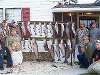 James Bailey and his church group from NC show off some of over 40 fish landed with Capt. Al, Capt. David and myself on 10-25-08.  Big fish was 44lbs. 