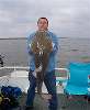 WE HAVE A NEW BIG FISH WINNER FOR THE YEAR! 12-20-08
SLAVY WITH A 45+ POUND FLATHEAD! 
