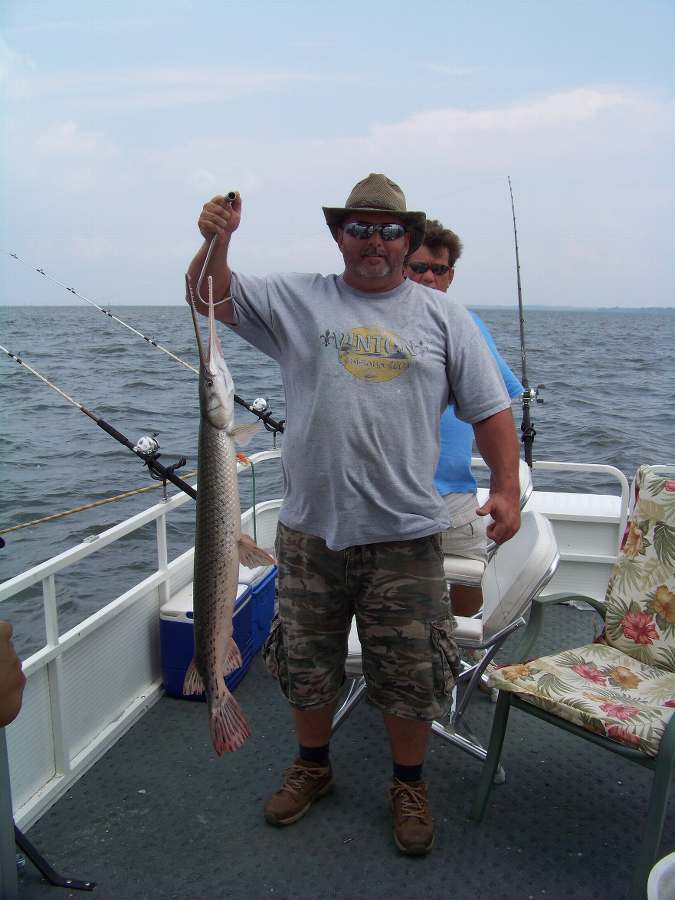 HOW ABOUT THIS FRESH WATER SWORD FISH!
6-21-08