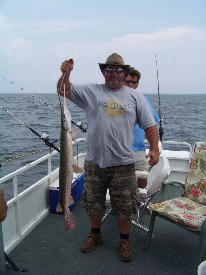 HOW ABOUT THIS FRESH WATER SWORD FISH!
6-21-08