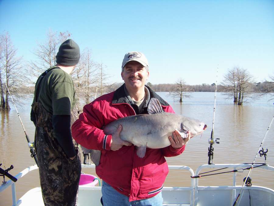 CRAIG WITH A 16 POUNDER THAT WAS RELEASED ON 2-20-10