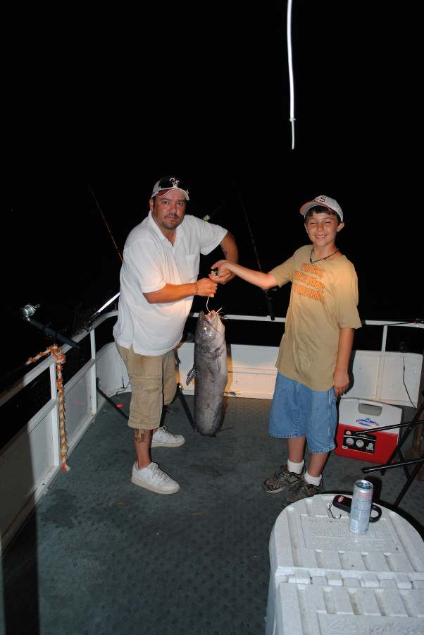 JJ AND JOSHUA WITH ANOTHER 20 POUNDER ON 6-16-10